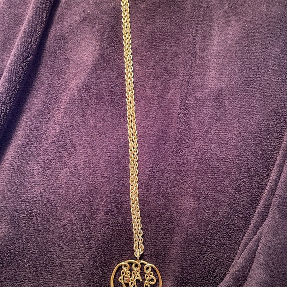 RARE VINTAGE CHANEL LETTERS NECKLACE! SO HARD TO FIND! GORGEOUS! - Picture 3 of 4